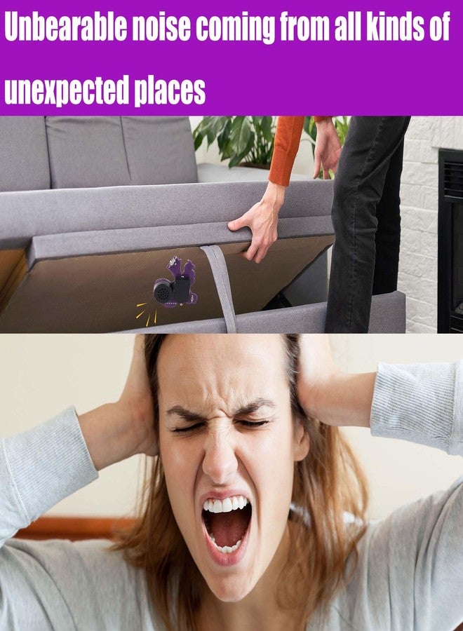 BTFO Prank Screaming Goat Noise Maker, Purple Screaming Goat Appearance Desk Toy with 8 Interesting Scream Sounds Prankster Stuff for School Home Party Supplies - Image 3